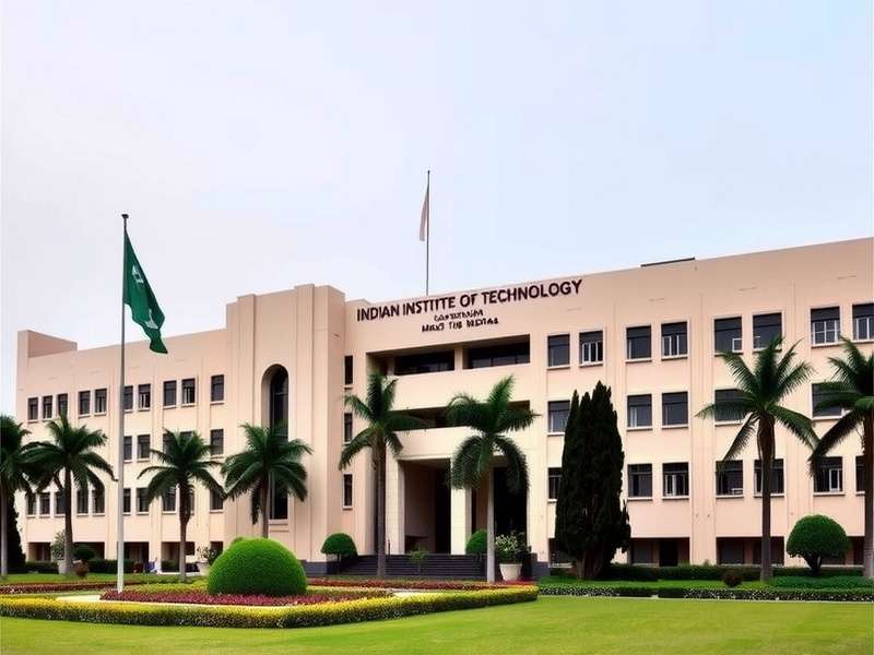 IIT Madras campus aerial view