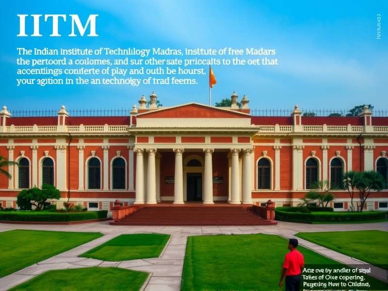 Sports facilities at IIT Madras